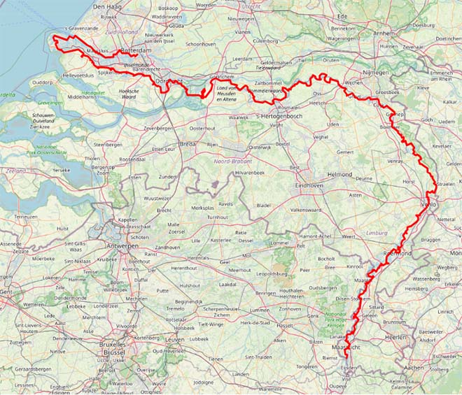 kaart lf maasroute   660 x